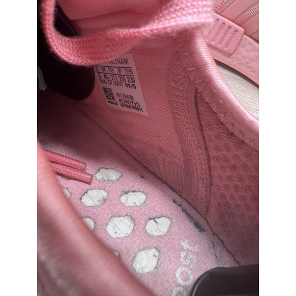 Adidas Nmd R1 FW4708 Pink Color Women Size 5 Preowned - Picture 11 of 12